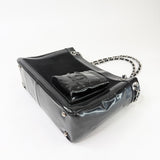 CHANEL BLK PATENT & PONY HAIR TOTE - BLuxe Boutique