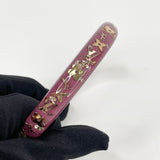 LOUIS VUITTON INCLUSION NARROW PURPLE & GOLD BANGLE