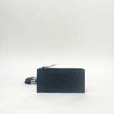 LOUIS VUITTON BLK EPI LEA ZIP INSERT POUCH