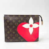 LOUIS VUITTON LIMITED EDITION GAME ON TOILETRY 26 + BONUS INSERT & CROSSBODY CHAIN