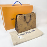 LOUIS VUITTON ONTHEGO GM REVERSE MONO TOTE BAG