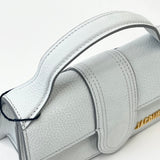 JACQUEMUS THE BAMBINO LT GRY LEA MINI CROSSBODY