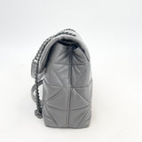 PRADA SPECTRUM IN MARBLE GREY QUILTED NAPPA LEA BAG