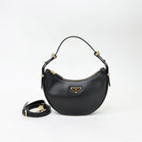 PRADA ARQUE IN BLK CALFSKN LEA & GHW - BLuxe Boutique