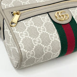 GUCCI OPHIDIA CROSSBODY IN BEIGE SUPREME & GHW