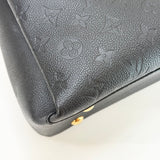 LOUIS VUITTON GEORGES MM IN BLK EMPREINTE LEA & GHW