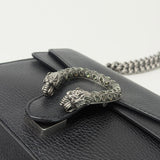 GUCCI DIONYSUS MINI CRYSTAL IN BLK LEA