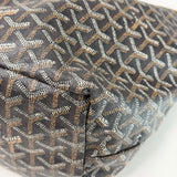GOYARD ST LOUIS PM BLK COATED CANVAS TOTE + POUCH - BLuxe Boutique