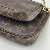 LOUIS VUITTON MULTI POCHETTE ACCESSORIES PINK STRAP