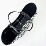 LIMITED EDITION LOUIS VUITTON x URS FISHCER TUFTED BLK VELVET MONO NEVERFULL MM