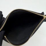 LOUIS VUITTON MINI POCHETTE ACCESSORIES IN BI-COLOR EMPREINTE LEA