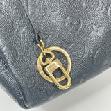 LOUIS VUITTON ARTSY MM IN BLK EMPREINTE LEA & GHW
