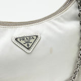 PRADA RE EDITION 2005 WHITE RE NYLON CROSSBODY