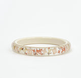 LOUIS VUITTON INCLUSION NARROW CRM & GOLD BANGLE