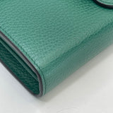 GUCCI EMERALD LEA & CRYSTAL DIONYSUS MINI CHAIN WALLET/ CROSSBODY