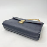 LOUIS VUITTON SAINT GERMAIN PM IN NAVY EMPREINTE LEA & GHW