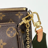 LOUIS VUITTON MULTI POCHETTE ACCESSORIES W KHAKI STRAP
