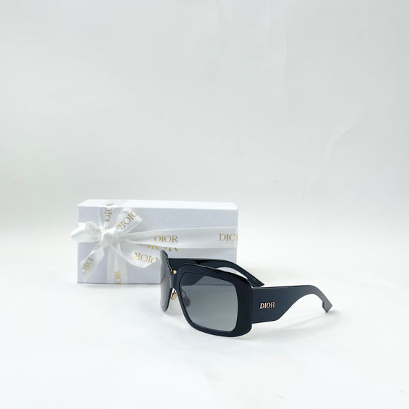 CHRISTIAN DIOR SOLIGHT2 BLK SHIELD SUNGLASSES