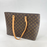 LOUIS VUITTON LUCO MONOGRAM ZIP TOTE BAG