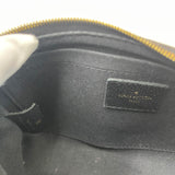 LOUIS VUITTON PALLAS CLUTCH IN MONOGRAM W BLK TRIM