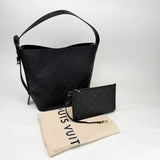 LOUIS VUITTON ALL IN GM IN BLK MONO EMPRIENTE LEA + POUCH - BLuxe Boutique