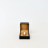 BVLGARI B.ZERO1 RING IN 18K ROSE GOLD & WHT ENAMEL