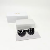 CHRISTIAN DIOR SAUVAGE1 BRN CAT EYE SUNGLASSES
