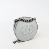 CHANEL ROUND AS EARTH CROSSBODY IN METALLIC LEA & SHW - BLuxe Boutique