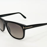 TOM FORD GIULIO MATTE BLK POLARIZED SUNGLASSES - BLuxe Boutique