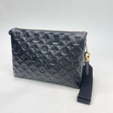 LOUIS VUITTON COUSSIN MM TWO WAY / CROSSBODY IN BLK LMBSKN & GHW