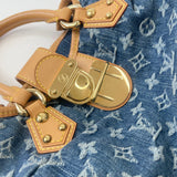 LOUIS VUITTON MONOGRAM DENIM MINI PLEATY BAG