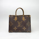 LOUIS VUITTON ONTHEGO MM GIANT REVERSE MONOGRAM - BLuxe Boutique