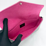 LOUIS VUITTON FELICIE POCHETTE CROSSBODY IN BLK EPI + 2 INSERTS