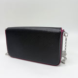 LOUIS VUITTON FELICIE POCHETTE CROSSBODY IN BLK EPI + 2 INSERTS