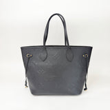 LOUIS VUITTON NEVERFULL MM BLK EMPREINTE LEA - BLuxe Boutique