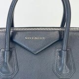 GIVENCHY SMALL ANTIGONA IN BLK PEBBLED LEATHER & SHW