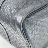 GUCCI JOY BOSTON 2WAY BAG IN BLK MICROGUCCISSIMA LEATHER & SHW