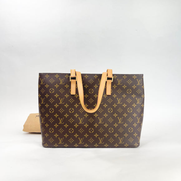 LOUIS VUITTON LUCO MONOGRAM ZIP TOTE BAG