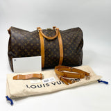 LOUIS VUITTON MONOGRAM KEEPALL 55 BANDOULIERE