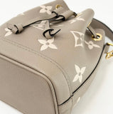 LOUIS VUITTON NANO NOE CROSSBODY IN CRM EMPREINTE LEA