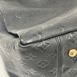 LOUIS VUITTON ARTSY MM IN BLK EMPREINTE LEA & GHW