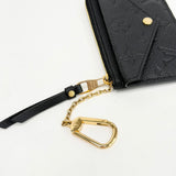 LOUIS VUITTON RECTO VERSO CARD HOLDER WALLET IN BLK EMPRIENTE LEA