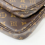 LOUIS VUITTON MULTI POCHETTE ACCESSORIES W KHAKI STRAP