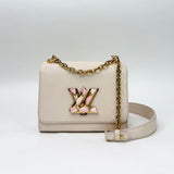 LOUIS VUITTON TWIST PM IN CRM EPI LEA & GHW