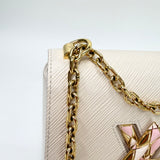 LOUIS VUITTON TWIST PM IN CRM EPI LEA & GHW