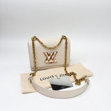 LOUIS VUITTON TWIST PM IN CRM EPI LEA & GHW