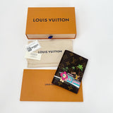 LOUIS VUITTON MONOGRAM CHRISTMAS ANIMATION HOLLYWOOD PASSPORT HOLDER