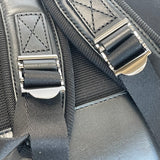 BURBERRY LONDON CHECK COATED CANVAS AND LEATHER BACKPACK