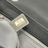 CHANEL MINI CHAIN AROUND FLAP BAG IN BLK CALFSKIN W SHW