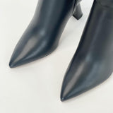 GIVENCHY CARENE BLACK LEATHER ANKLE BOOTS